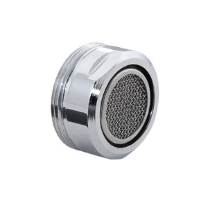 Rompigetto (t.b.t.) color cromo con filtro metallico.