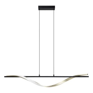 Lampadario a sospensione LED Conaprato 2700-6500K ottone L115xH120 cm