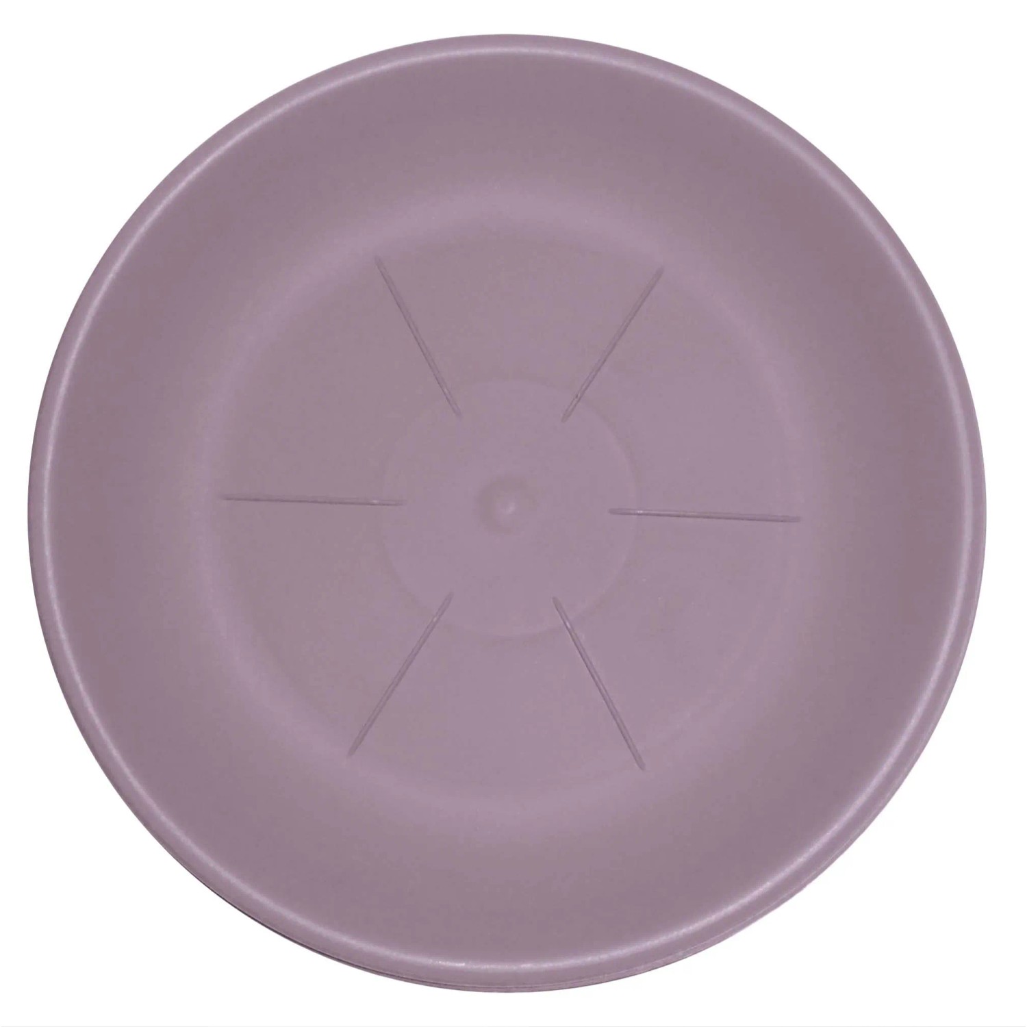 Sottovaso in Plastica L.32 X L.32,6 X H.4,9 Cm Grigio Antracite EDA