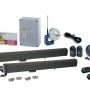 Kit automazione per porte garage Aprimatic: 2 motori, centralina, ricevitore radio, fotocellula, 2 telecomandi.