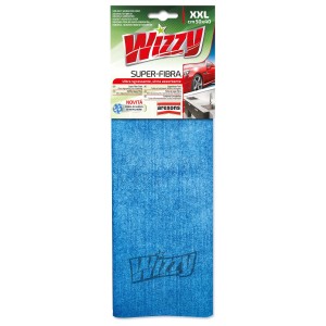 Panno blu Wizzy Super-Fibra XXL per la cura dell'auto.