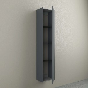 Mobile bagno sospeso grigio, parte della serie di arredo bagno t.b.t.