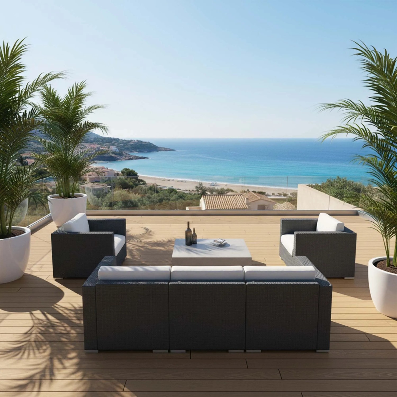 Piastrella da esterno doga WPC WOOD double face miele 161x2000 mm_7