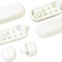 baliv Cuscinetti di ricambio per sedili WC, 6 pezzi, in plastica.