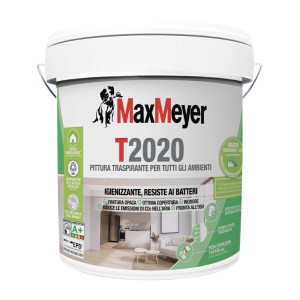 Pittura murale traspirante igienizzante T2020 bmb bianco 14 l