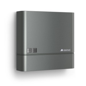 Interruttore crepuscolare Steinel NightmatiQ antracite per illuminazione automatica.
