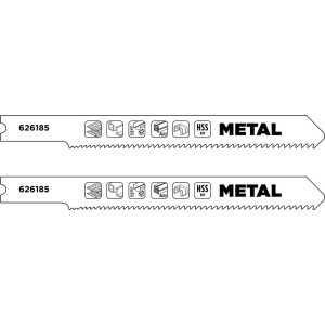 Due lame per seghetto alternativo t.b.t. per metallo.