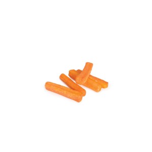 t.b.t. Snack per cani, bastoncini arancioni.