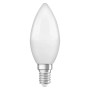 Lampadina LED Osram E14 a candela, 4,9W, bianco caldo, 470lm, 10x3,7cm.