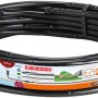 Tubo nero per microirrigazione t.b.t. (25m) per irrigazione giardino.