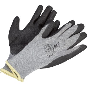 LUX Guanti invernali Classic Latex Taglia 10, guanti da lavoro con rivestimento in lattice.