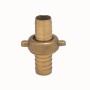 Raccordo per tubo in ottone 13 mm (1/2) per collegare tubi da giardino.