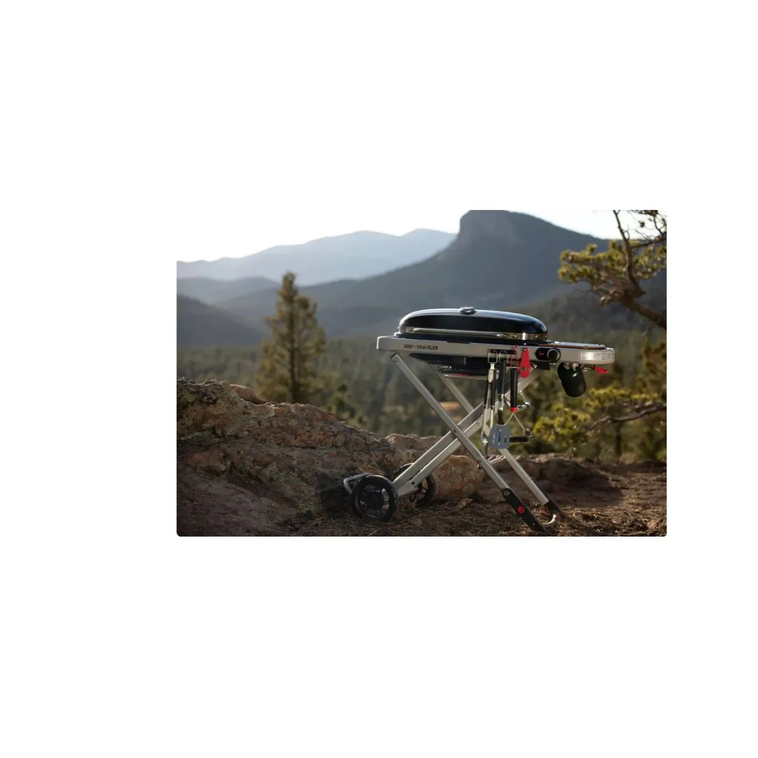 Borsa Da Trasporto Per Barbecue Weber Go-Anywhere, Impermeabile 600D, Compatibile Carbone E Gas