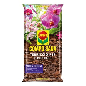 COMPO SANA terriccio per orchidee in sacco, adatto a tutti i tipi di orchidee.