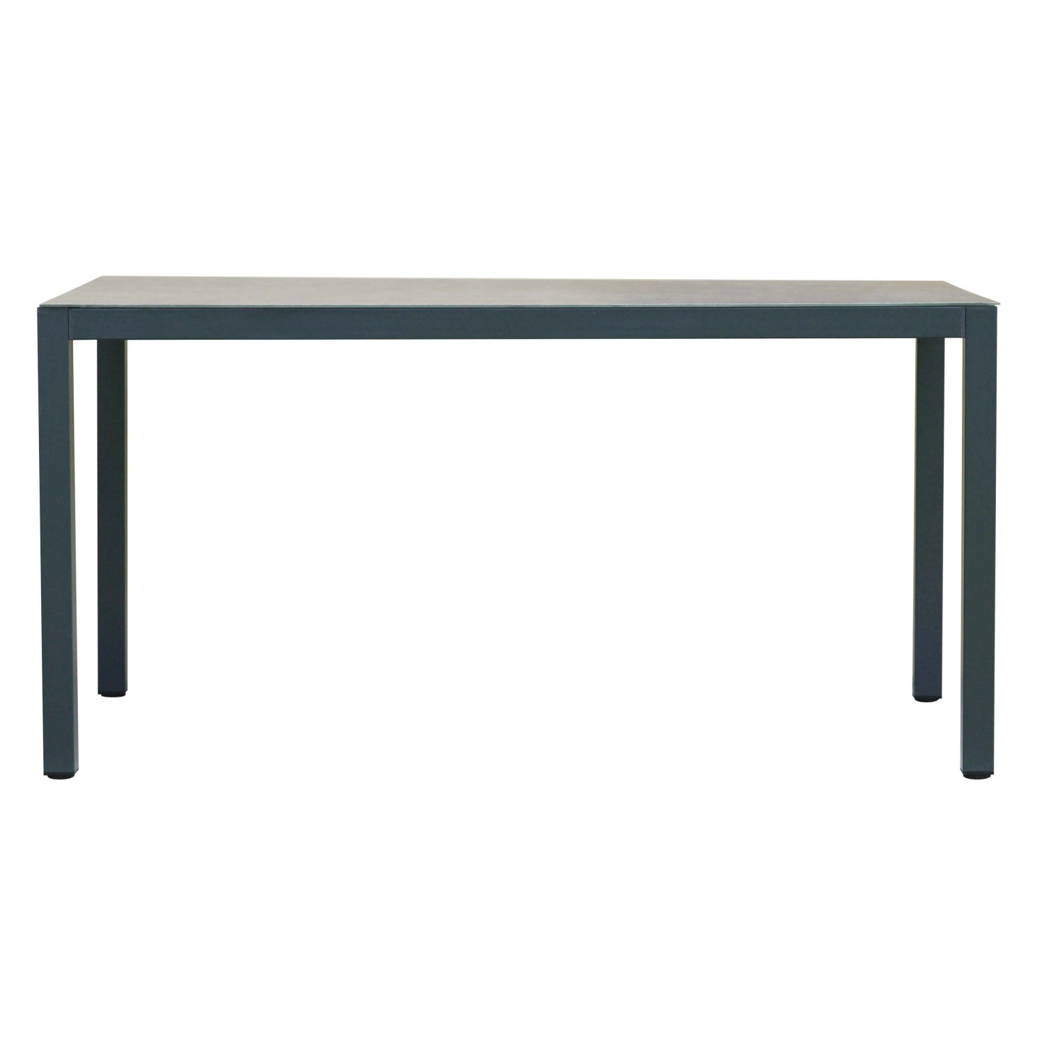 Tavolo del set di mobili da giardino t.b.t., grigio-blu.