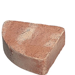 Sottovaso per piante a mezzaluna in terracotta per piante e fioriere.