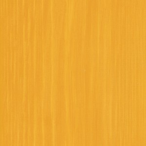 Primo piano di legno trattato con impregnante per legno giallo.
