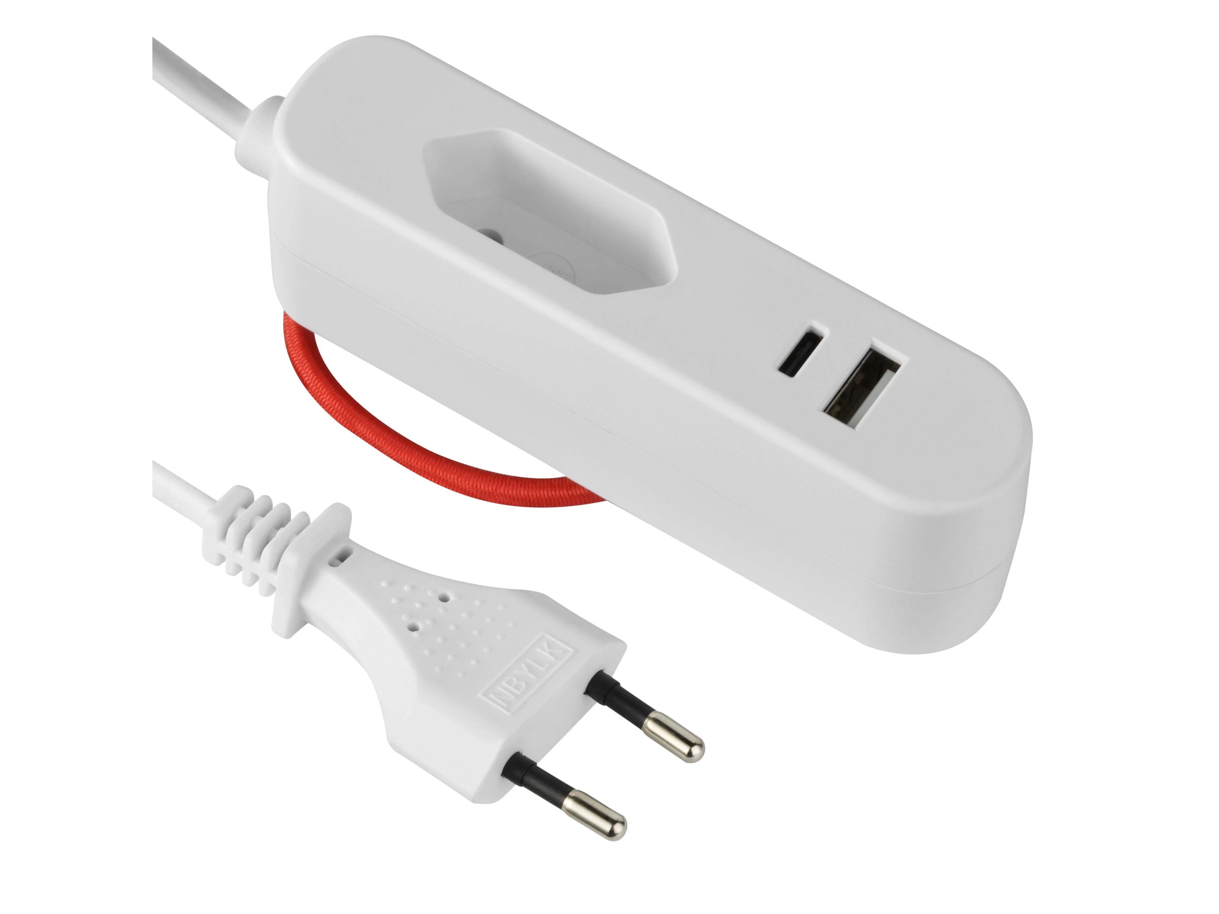 Adattatore Da Viaggio Universale UK A Bosnia - Traveldapter Con 3 Prese USB/USB-C E Cavo 2 Metri