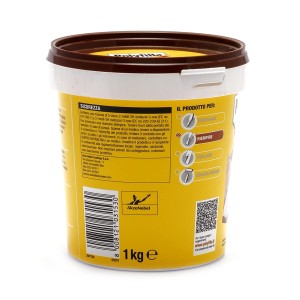 Secchio di stucco per legno, adatto per preparare, riempire, lisciare e isolare le fessure.