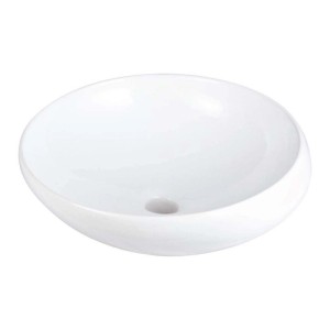 Lavabo da appoggio Batabanó Idrostile foro rubinetto 470x160 mm bianco