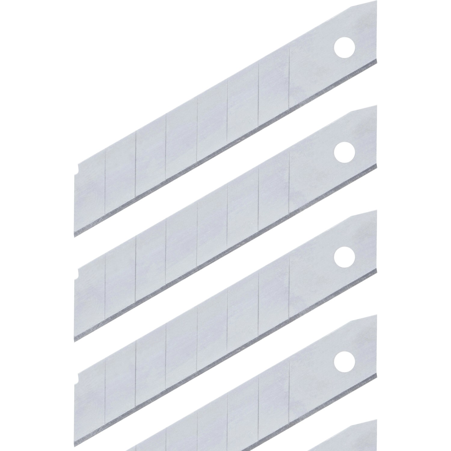 Lame a segmenti LUX Comfort, 18 mm, 5 pezzi, per taglierini. Accessori per coltelli per il fai da te.