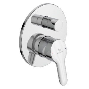 Miscelatore per vasca t.b.t. cromato, montaggio a parete.