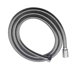 Tubo doccia flessibile t.b.t. in metallo, avvolto.