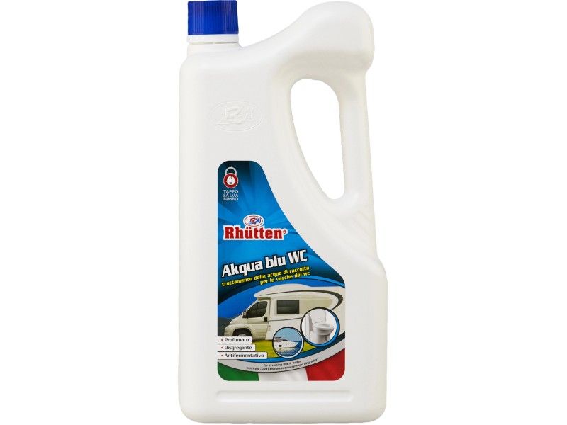 Rhutten 180312 Liquido Chimico Akqua Blu WC 5 Litri » IlMioCamper.com Shop