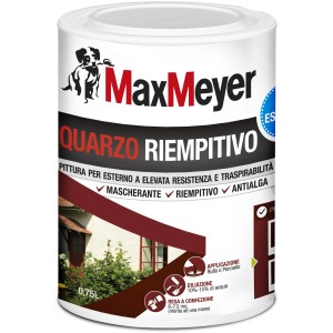 Max Meyer Pittura per esterno Quarz Riempitivo, barattolo da 0.75L.