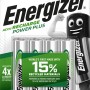 Energizer Power Plus AA, confezione da 4: batterie ricaricabili Mignon, 2000 mAh.