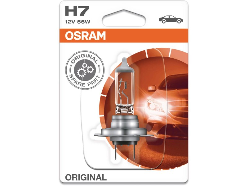 Lampadina auto Osram proiettori H7 12 V