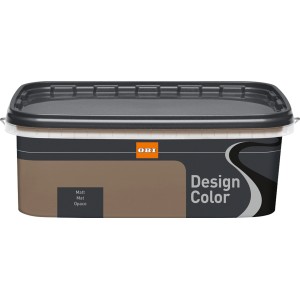 OBI Design Color Cappuccino, pittura opaca per interni in secchio da 2,5 l.