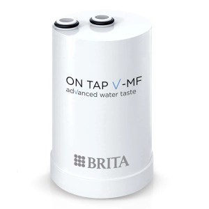 Cartuccia filtro acqua Brita On Tap V-MF per filtro rubinetto, bianco.