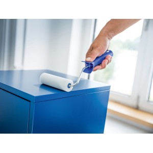 Rullo in schiuma LUX 11 cm, bianco, XL. Rullo per verniciatura fine su superfici lisce.