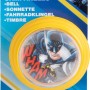 Campanello bici giallo con Batman per bici da bambino.