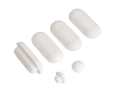 Accessori Di Fissaggio Copriwater Gommini Copriwater Universali - Coppia Con Perno Antiscivolo, Fori 6mm E 8mm, Fissaggio Tavoletta WC Ferma Sedile Wc