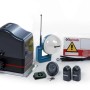 t.b.t. Kit automazione per garage con motore, luce, antenna, telecomando e accessori.