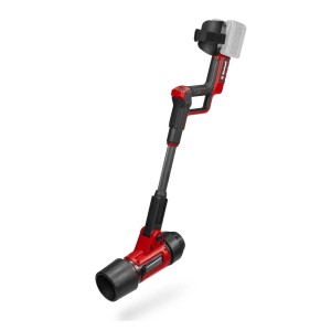 Soffiatore a batteria Einhell GP-LB 36/270 Li E BL-Solo, rosso/nero. Rimozione foglie semplificata.