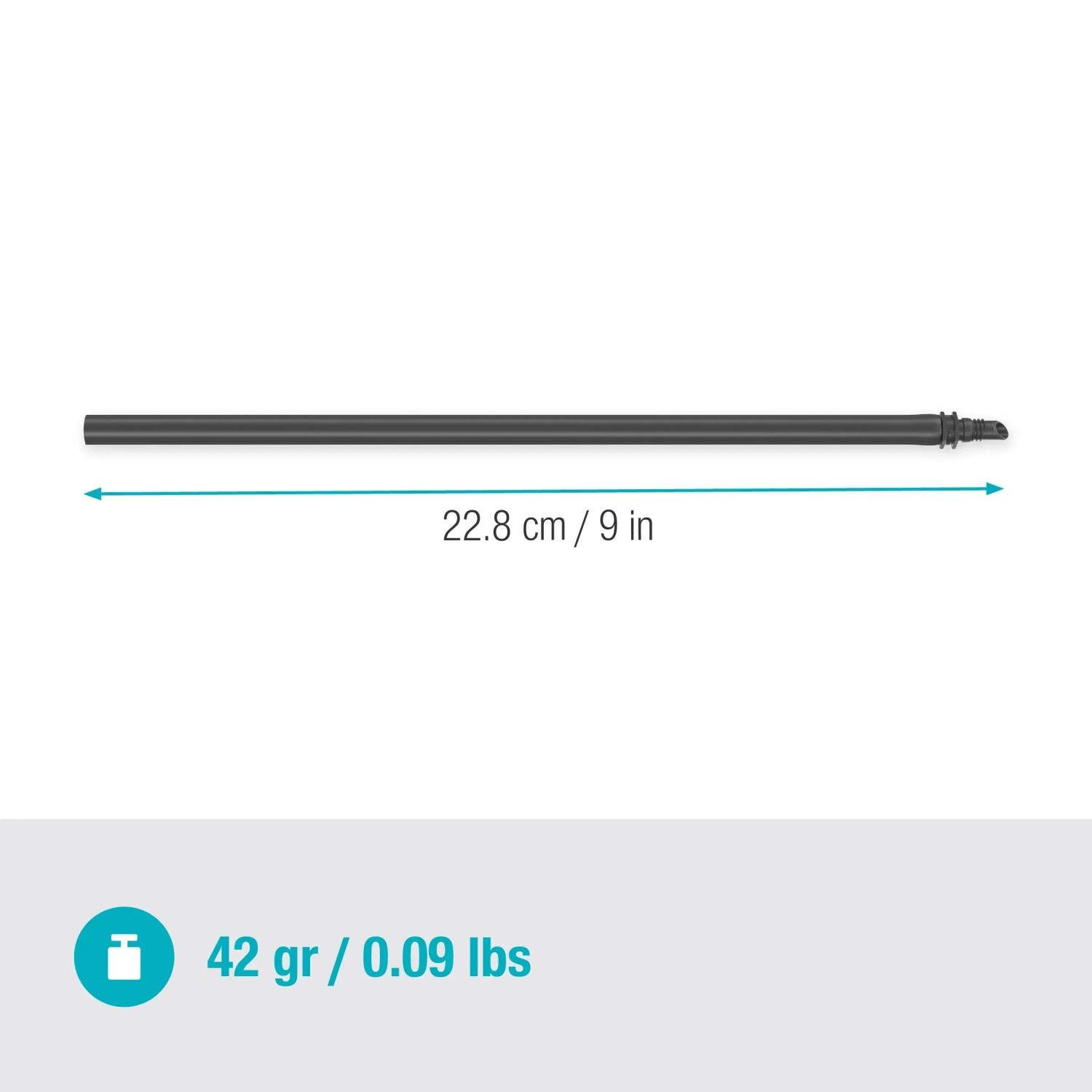 Tubo di prolunga Gardena da 20 cm per ugelli a spruzzo Micro-Drip-System, per un'irrigazione flessibile.