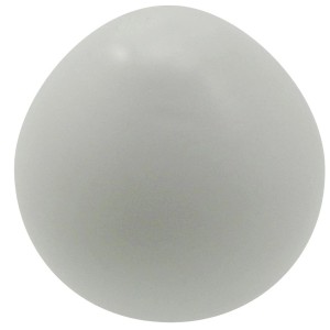 Terminale grigio per bastone per tende.