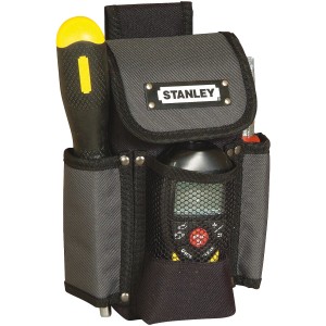 Marsupio da cintura Stanley 1-93-329 in nylon con utensili negli scomparti.