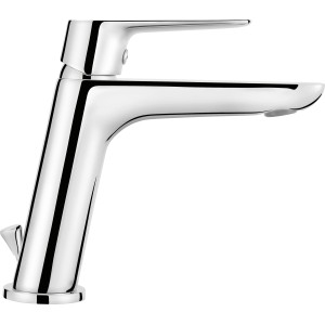 Miscelatore lavabo cromato baliv WT-5110 lucido per il bagno.