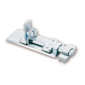 Burg Wächter Panzer-Riegel R 120 SB, chiavistello per porta zincato resistente alle intemperie per una maggiore sicurezza.