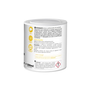 Barattolo di t.b.t. per effetti decorativi di pittura. Detergente per preparare le superfici alla verniciatura.