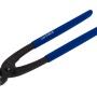 Pinza per legatura LUX Rabitz 250 mm Comfort, pinza in acciaio con manici blu.