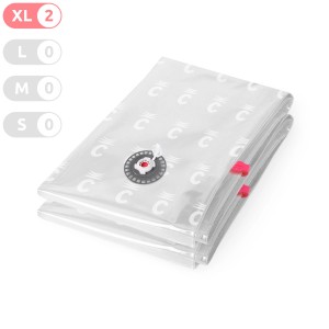 t.b.t. Organizer Armadio: Sacchi sottovuoto XL per riporre indumenti risparmiando spazio.