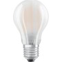 Lampadina LED E27 con vetro smerigliato per una luce piacevole.