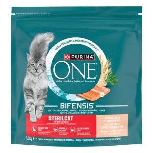 Croccantini per gatti Purina ONE sterilizzato trota 1,5 kg