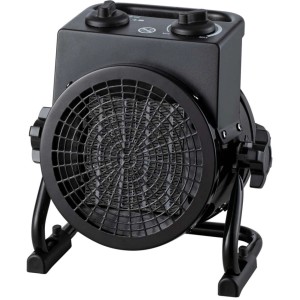 Termoventilatore ceramico 2000 W 22x13x23 cm grigio