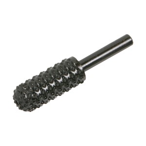Raspa per profili LUX per legno, forma rotonda, per la lavorazione di legno e metalli non ferrosi.